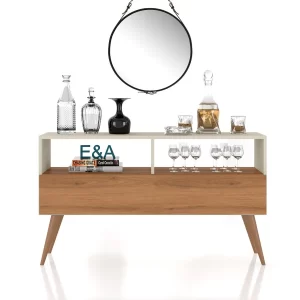 Aparador Buffet Multiuso Moderno Rack Sala Cozinha Star EEA - Cores