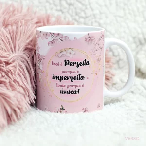 Caneca Personalizada Nome Floral Cerejeira