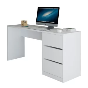 Mesa para Computador Home Office 3 Gavetas