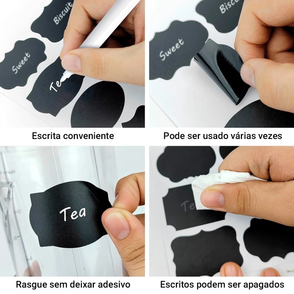 Conjunto de 24 Potes Herméticos Croix com Tampa e Trava - Imagem 4