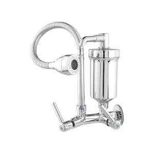 Torneira com Filtro Gourmet Flexível Cozinha Parede 1/4 de Volta com Refil