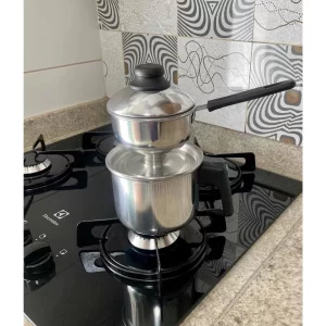Cuscuzeiro Individual Nordestino e Cozi Vapor Alumínio