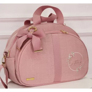 KIT BOLSA MATERNIDADE LUXO PERSONALIZADO – NOME GRÁTIS