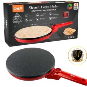 Panquequeira Elétrica 220v Vermelha Tapioqueira Crepioca Omeleteira
