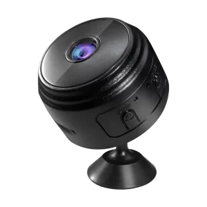 Câmera A9 Mini HD com Sensor de Presença Wi-Fi 110V e Suporte para Encaixe
