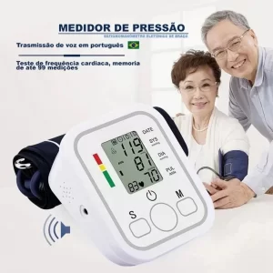 Medidor de pressão arterial digital braço aparelho de pressao arterialprofissional esfigmomanômetro manômetro portátil