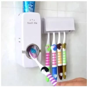 Porta Escova e aplicador de creme dental moderno para seu banheiro