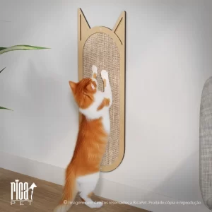 Arranhador Para Gato Parede Sisal 50x20 Grande Brinquedo Pet Ricapet