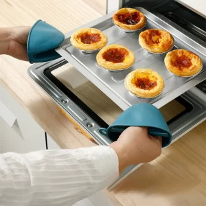 Pegador de Pratos Quentes Anti-escaldadura Em Aço Inox E Plastico Levantador De Pratos e Travessas Quentes-V1