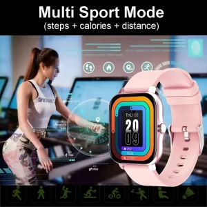 Xiaomi Smartwatch Square Relógio Mulher Homem Discagem Por Toque Chamadas Música Smartclock Para Android IOS Fitness Tracker Esporte