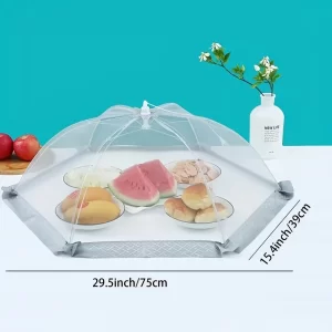 Tampa de Prato Dobrável Doméstica para Mesa de Jantar