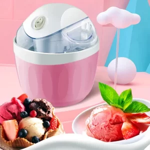 Mini Máquina de Fazer Sorvete 110v 220V 500ml Cremoso Expresso Envio Imediato