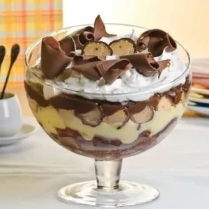 Taça Boca Torta Com Pé Vidro 20x19cm para Decoração