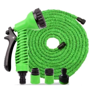 Mangueira Mágica Expansível 30 Metros com Bico Pulverizador Multiuso – Jardim e Limpeza